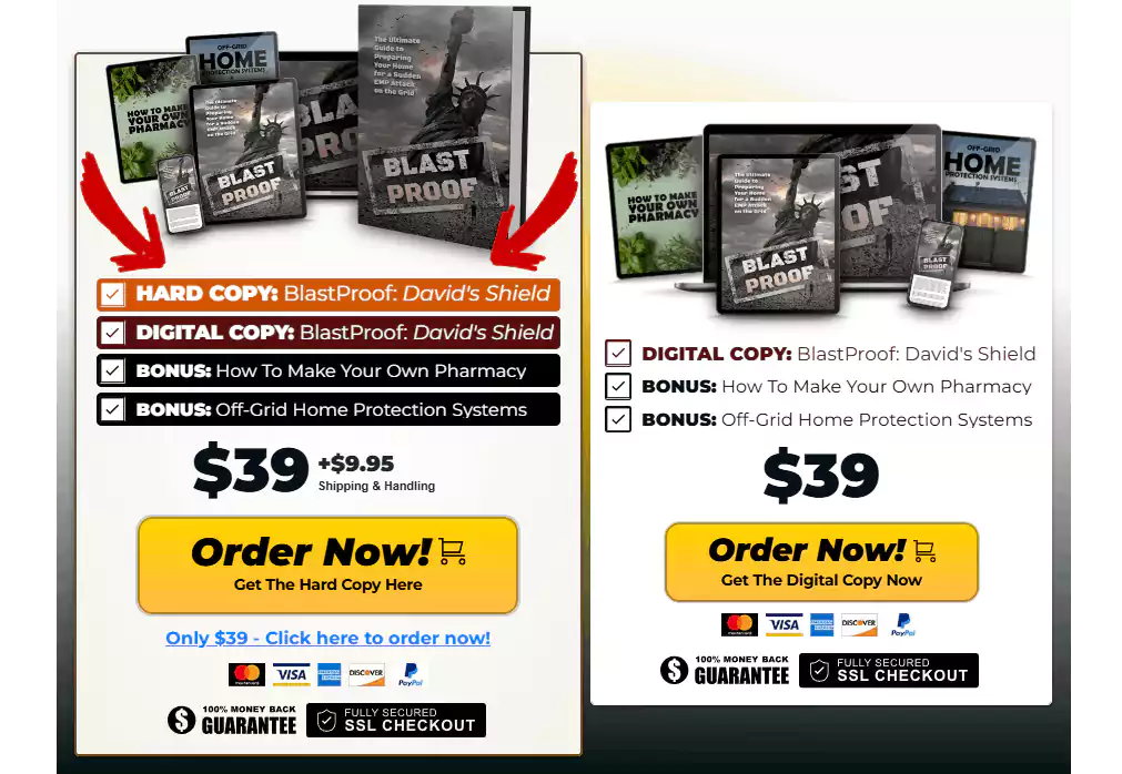 Order David's Shield EMP survival guide today
